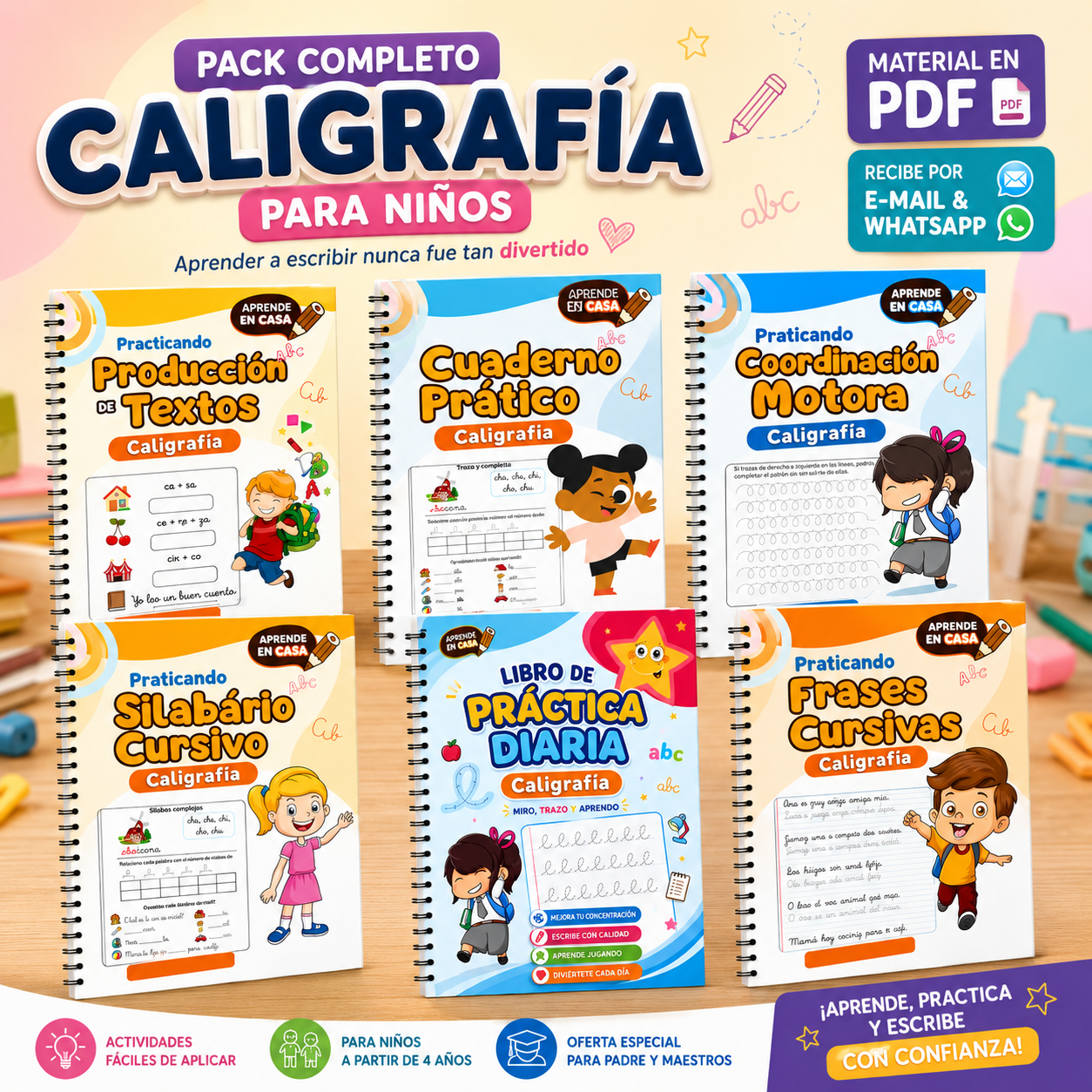 Kit de Caligrafía - Mockup